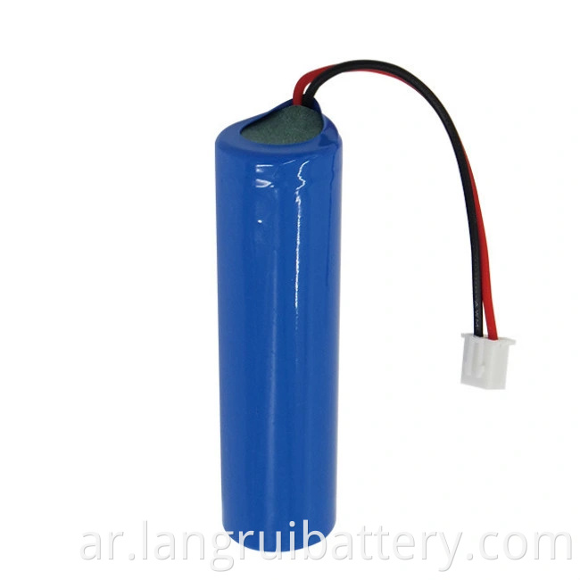 بطارية الليثيوم 18650 3.7V 1200mAh خلية بطارية Li-ion